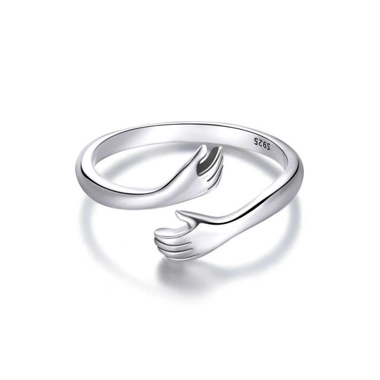 Hug Warmth and Love Hand Adjustable Ring