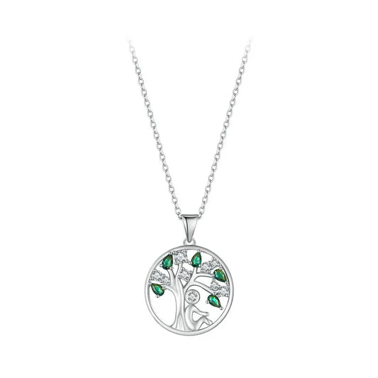 Lucky Tree of Life Pendant Necklaces