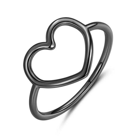 Minimalist Heart Ring for Women