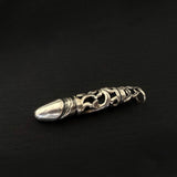 Silver Penis Pendant Art Punk Jewelry