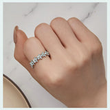Sweet Wreath Romatic Sterling Silver Ring