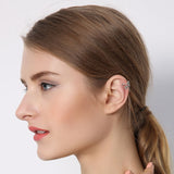 Vintage Sterling Silver Frog Ear Cuff Single