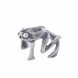 Vintage Sterling Silver Frog Ear Cuff Single