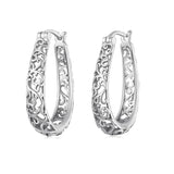Filigree Vintage Hoop Earrings