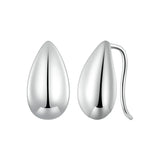 Glossy Waterdrop Stud Earrings