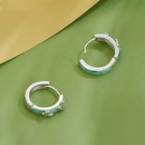 Mint Green Butterfly Ear Buckles