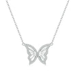 Butterfly Pendant Choker Necklace