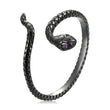 Mysterious Black Snake Ring