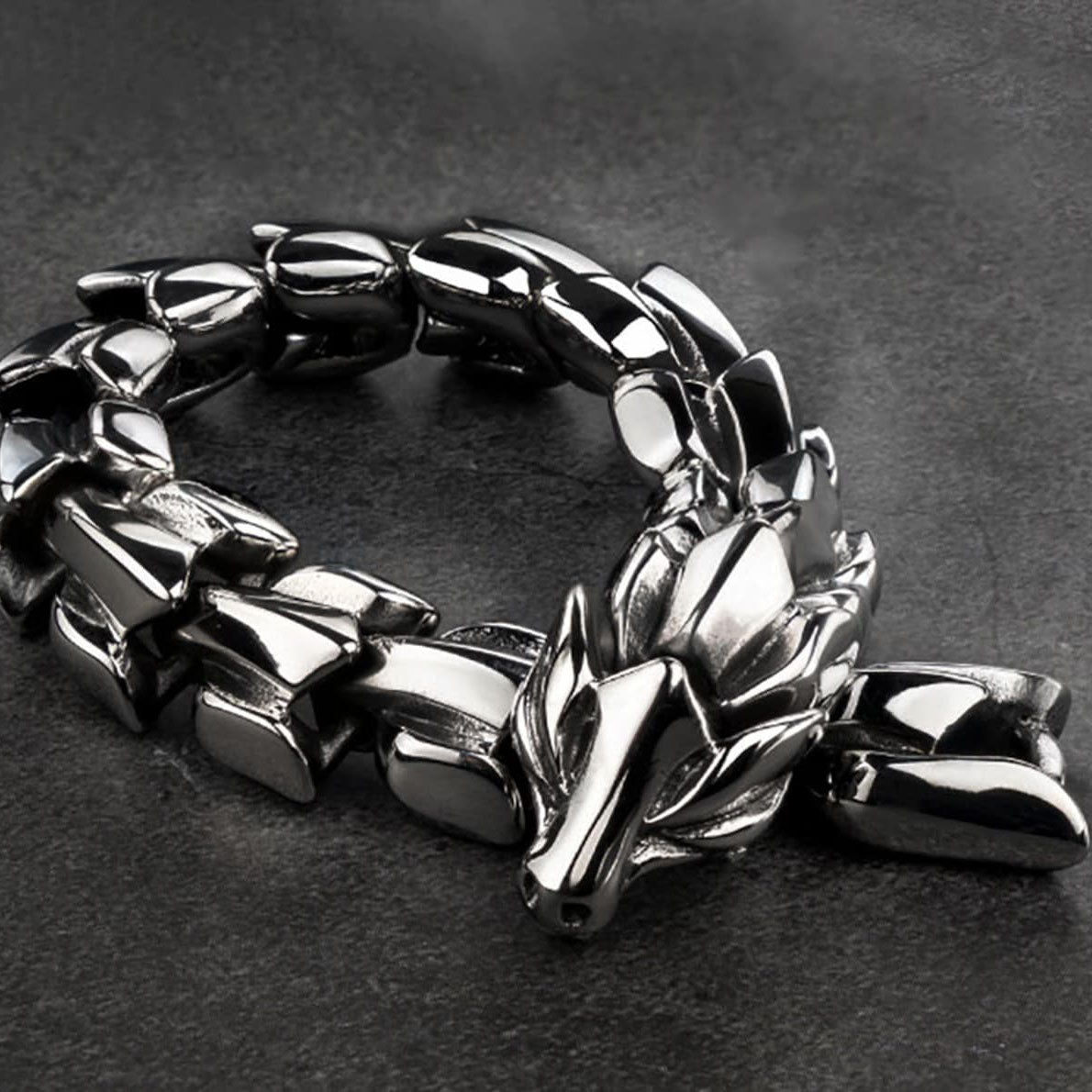 Vintage Dragon Joint Bracelet