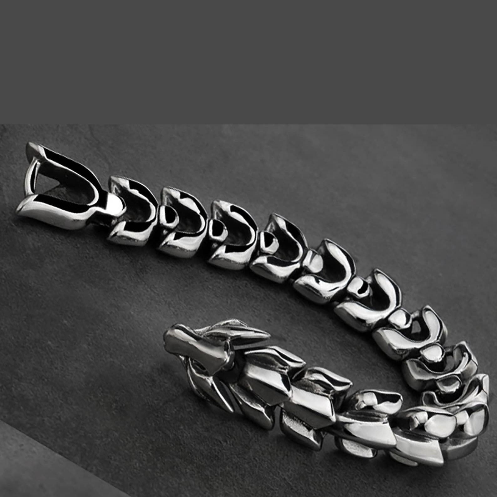 Vintage Dragon Joint Bracelet