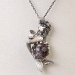 Ocean Princess Necklace Sterling Silver Phantom Quartz