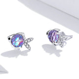 Happy Tropical Little Fish Earring