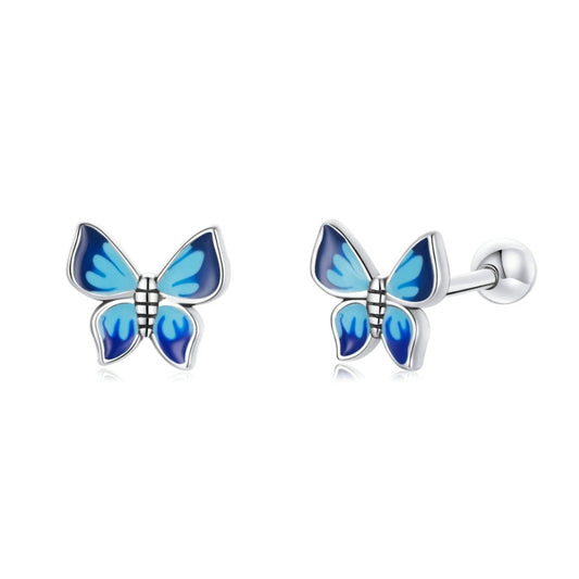 Elegant Butterfly Stud Earrings