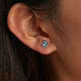 Elegant Butterfly Stud Earrings