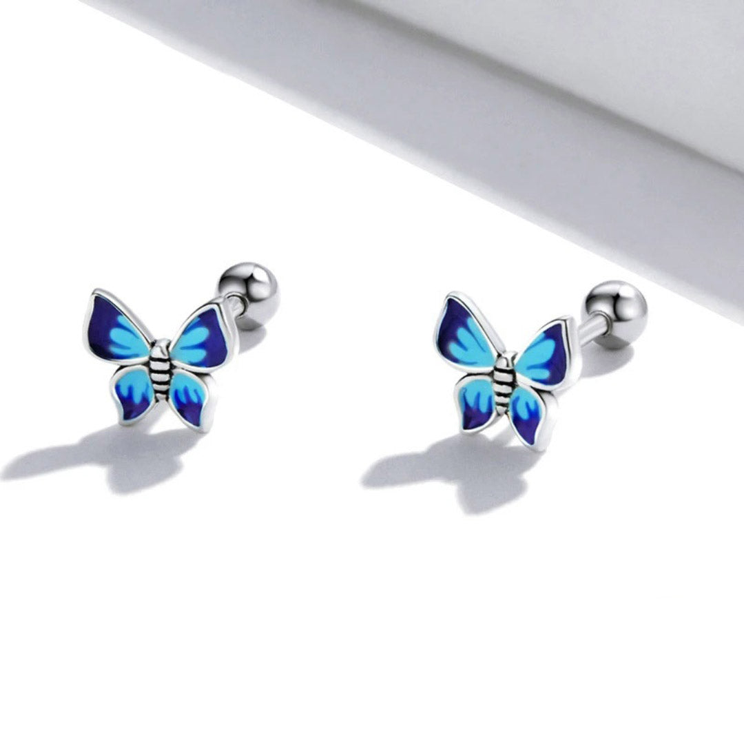 Elegant Butterfly Stud Earrings