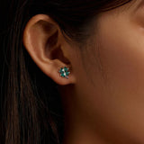 Four-Leaf Clover Stud Earrings