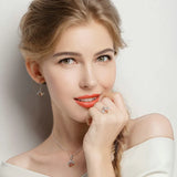 Yellow Bee Drop Earrings for Women