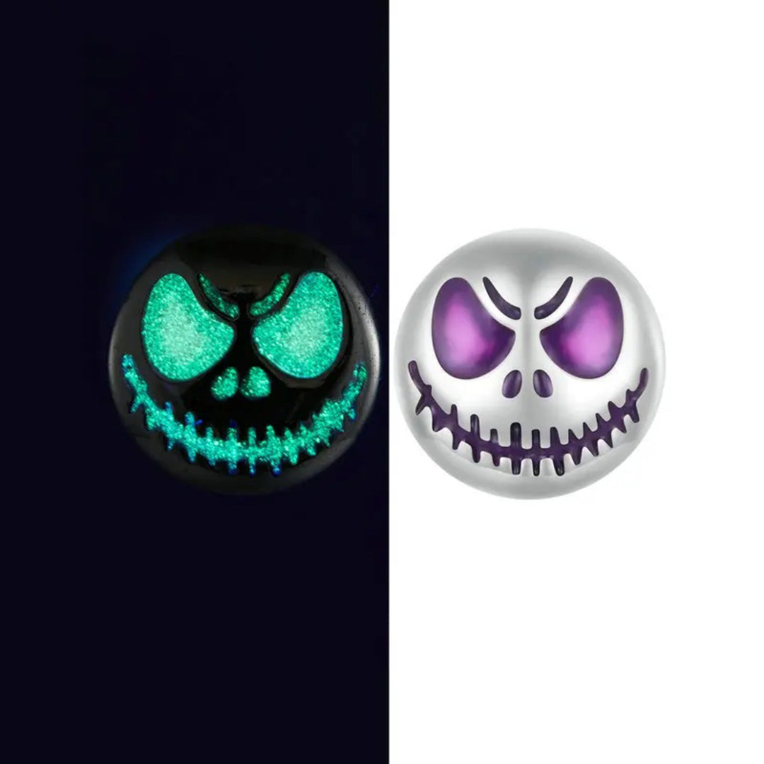 Luminous Skeleton Stud Earrings