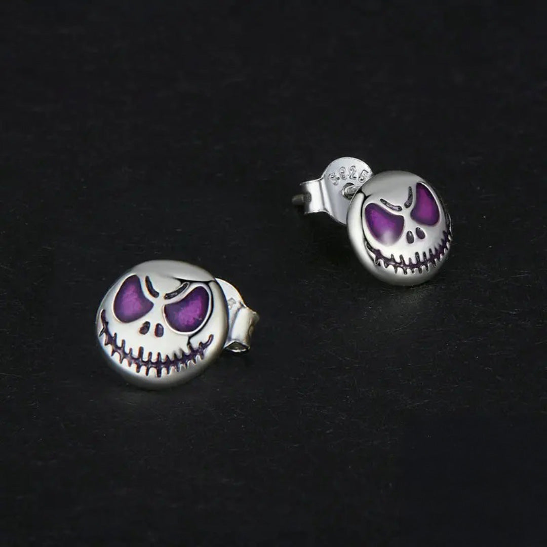 Luminous Skeleton Stud Earrings