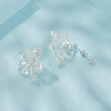 Chic Flower Statement Earrings