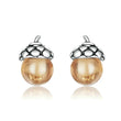 Vintage Acorns Stud Earrings