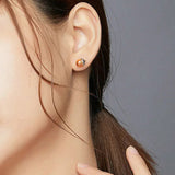 Vintage Acorns Stud Earrings