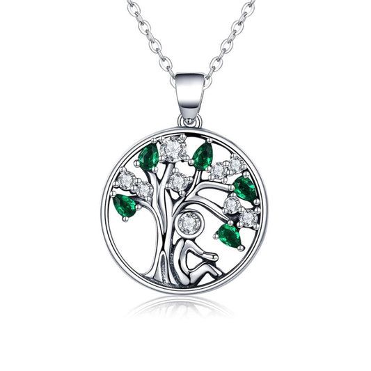 Lucky Tree of Life Pendant Necklaces