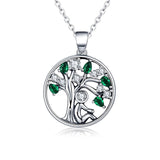 Lucky Tree of Life Pendant Necklaces