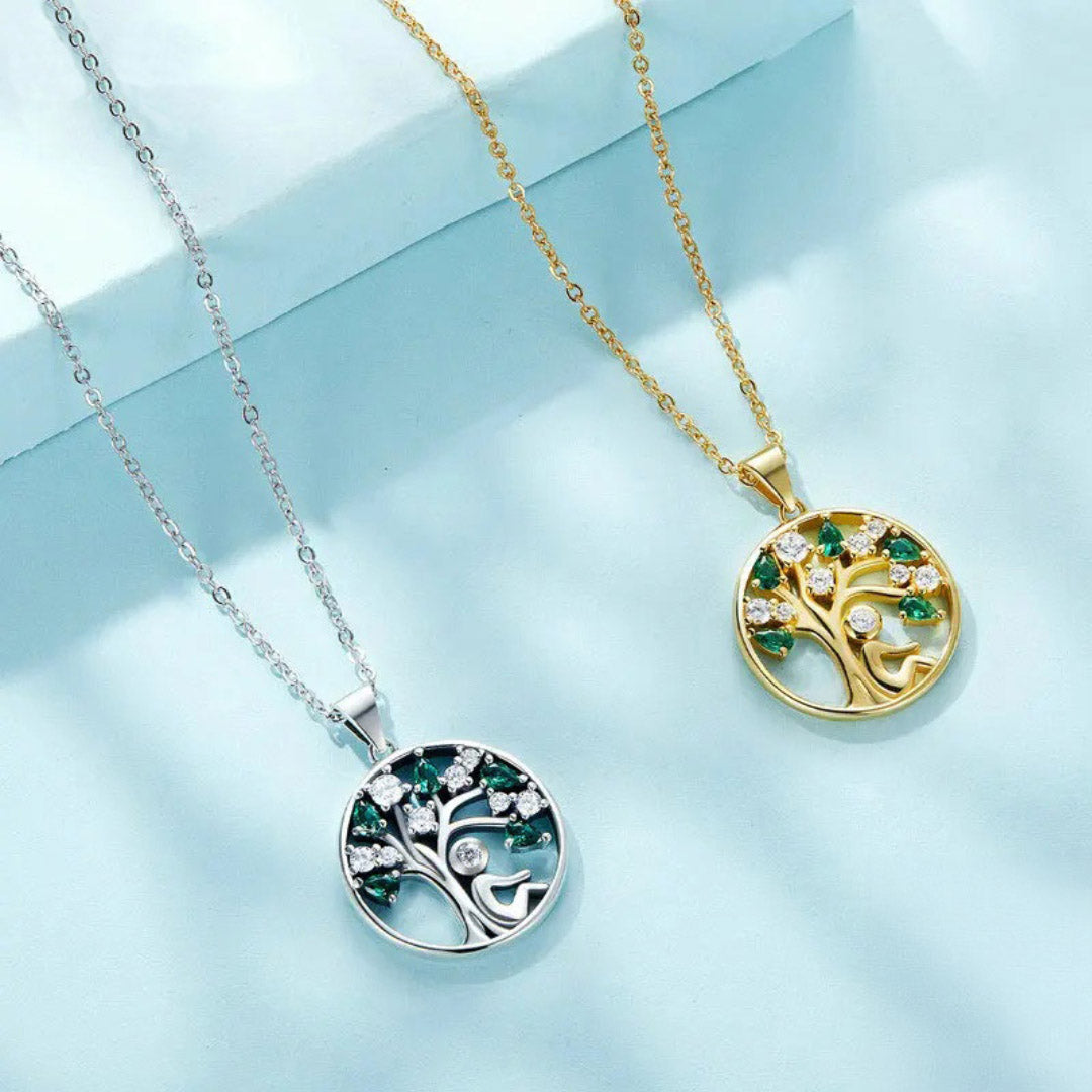 Lucky Tree of Life Pendant Necklaces