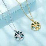 Lucky Tree of Life Pendant Necklaces