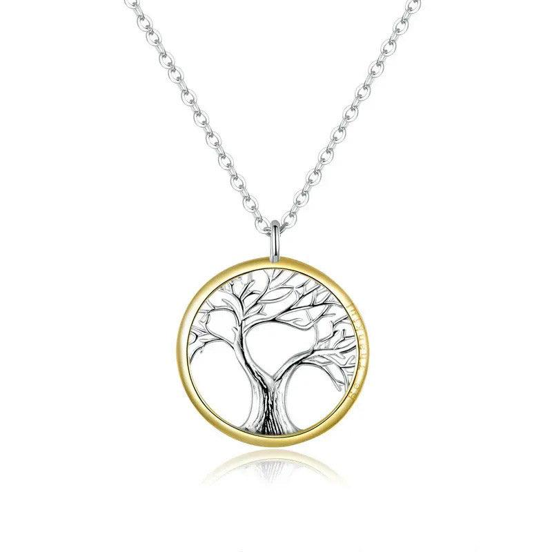Family Tree of Life Pendant Chain Necklace