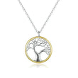 Family Tree of Life Pendant Chain Necklace