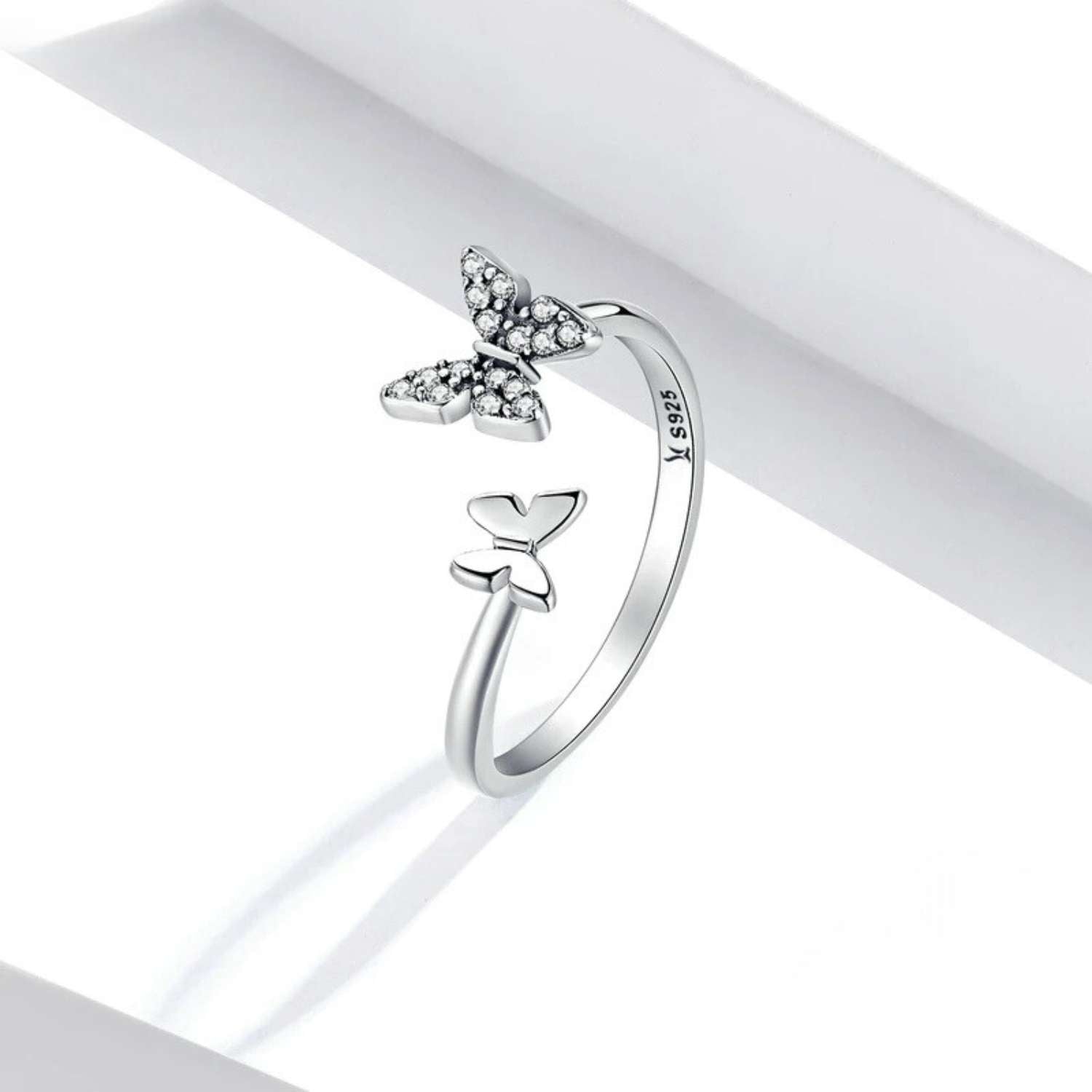 Mom & Baby Butterfly Love Ring