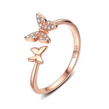 Mom & Baby Butterfly Love Ring