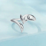 Sterling Silver Fox Ring