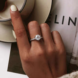 Classic 6-Prong Diamond Ring