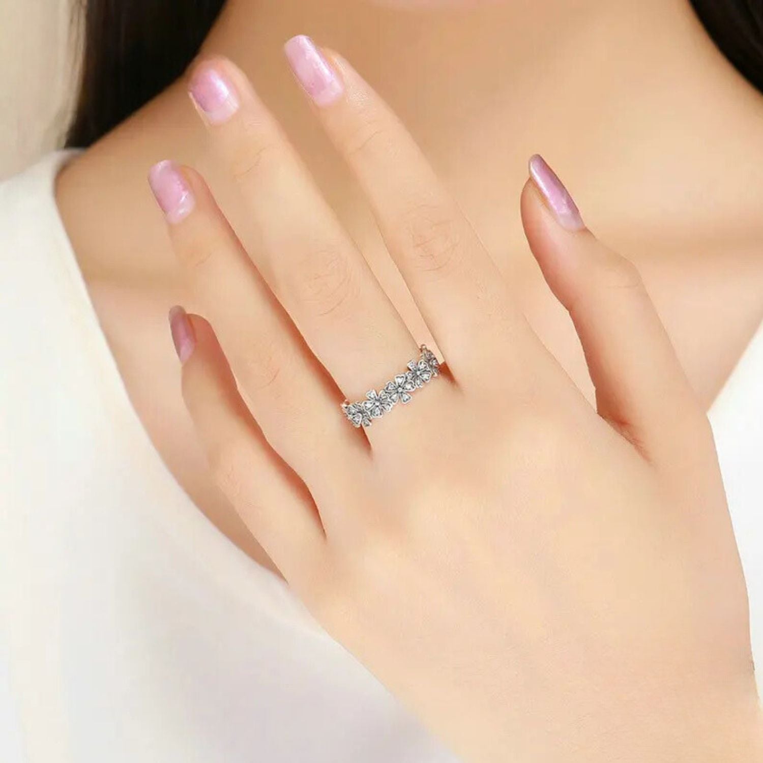Daisy Flower Romantic Vintage Ring