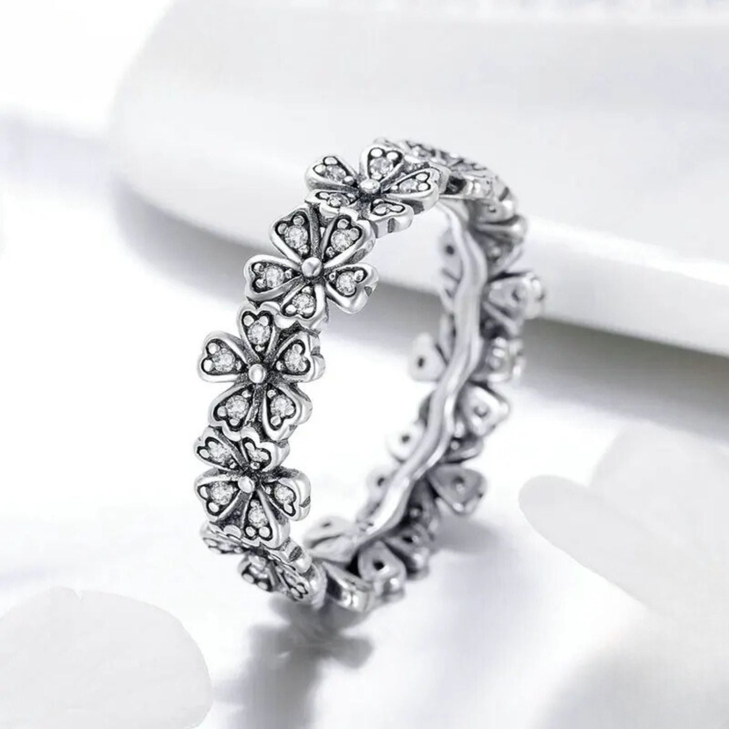 Daisy Flower Romantic Vintage Ring