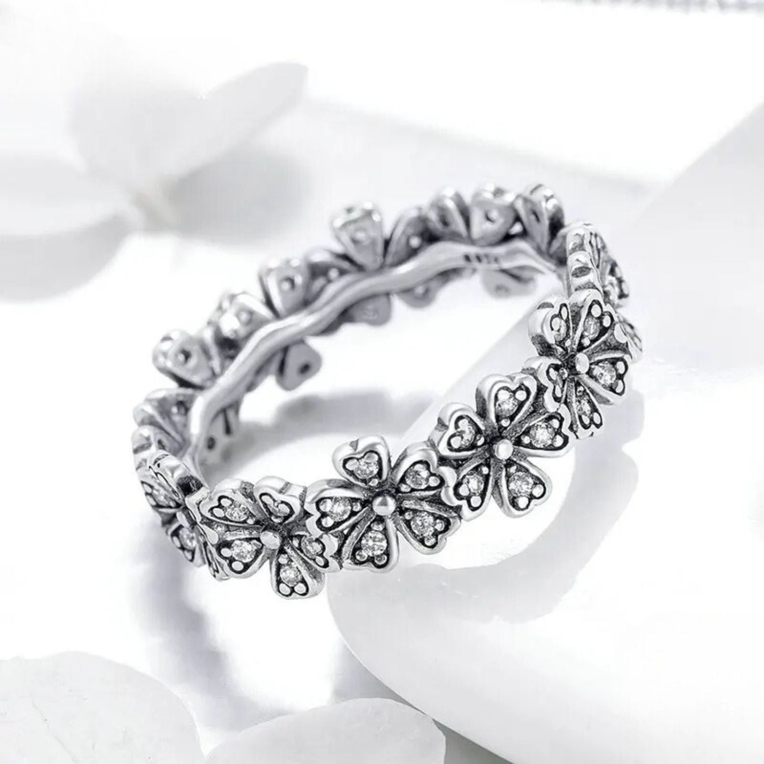 Daisy Flower Romantic Vintage Ring