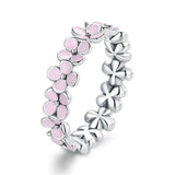 Sweet Wreath Romatic Sterling Silver Ring