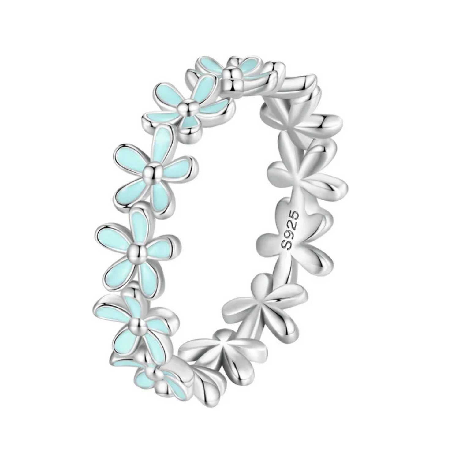 Sweet Wreath Romatic Sterling Silver Ring