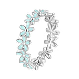 Sweet Wreath Romatic Sterling Silver Ring