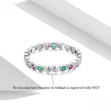 Stackable Simple Diamond Band Ring