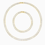 Rectangular Minimalist Glistening Jewelry Set