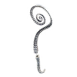 Octopus Left Ear Cuff Stud Earrings