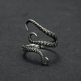 Octopus Tentacle Adjustable Ring