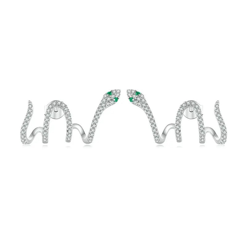 Post Snake Multi-layer Stud Earrings