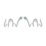 Post Snake Multi-layer Stud Earrings