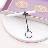Rainbow Smoke Holder Ring
