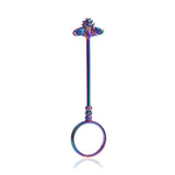 Rainbow Smoke Holder Ring